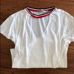 Pam & Gela choker tee